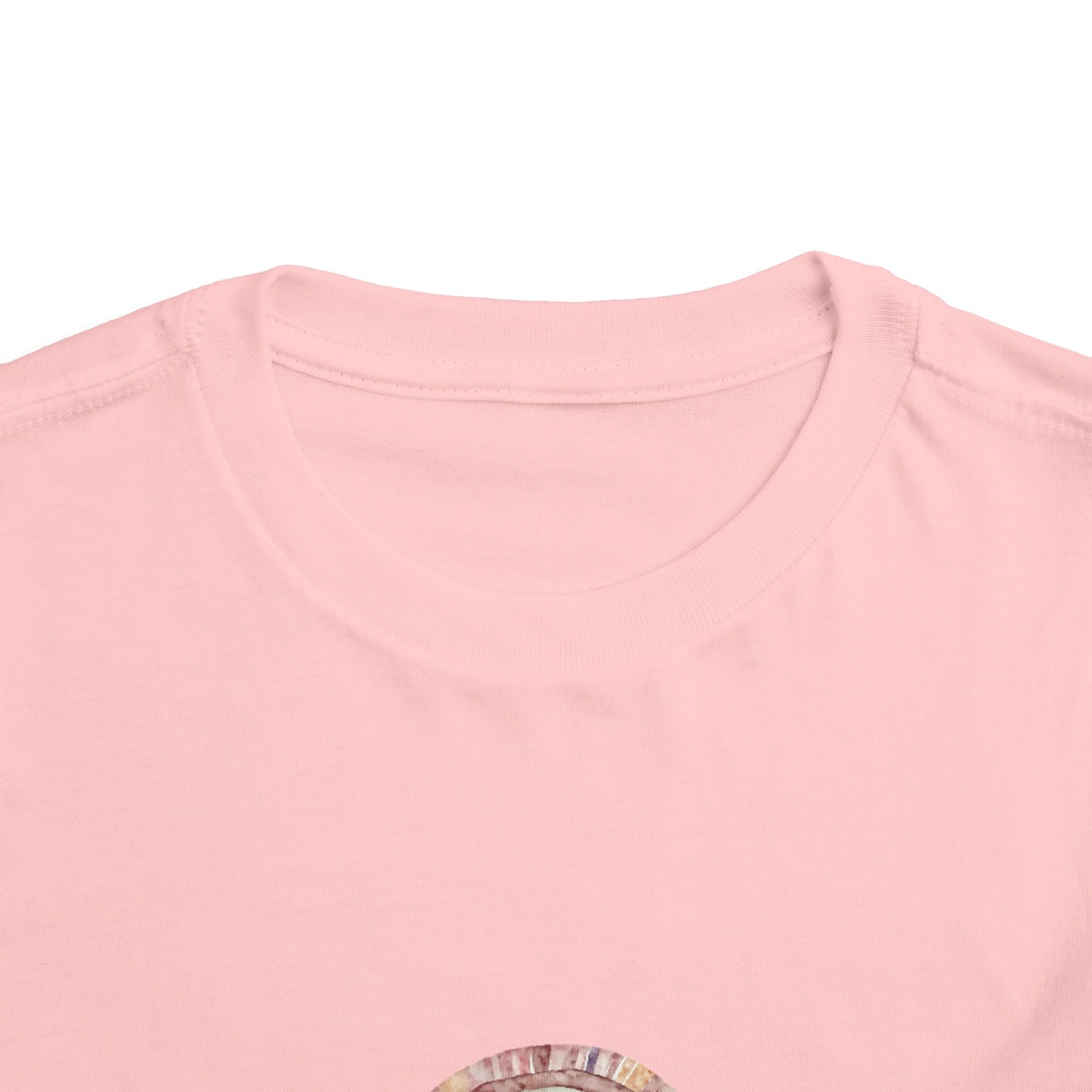 Toddler Rainbow Hearts Tee — Cute Boho Rainbow Short Sleeve Shirt for Kids