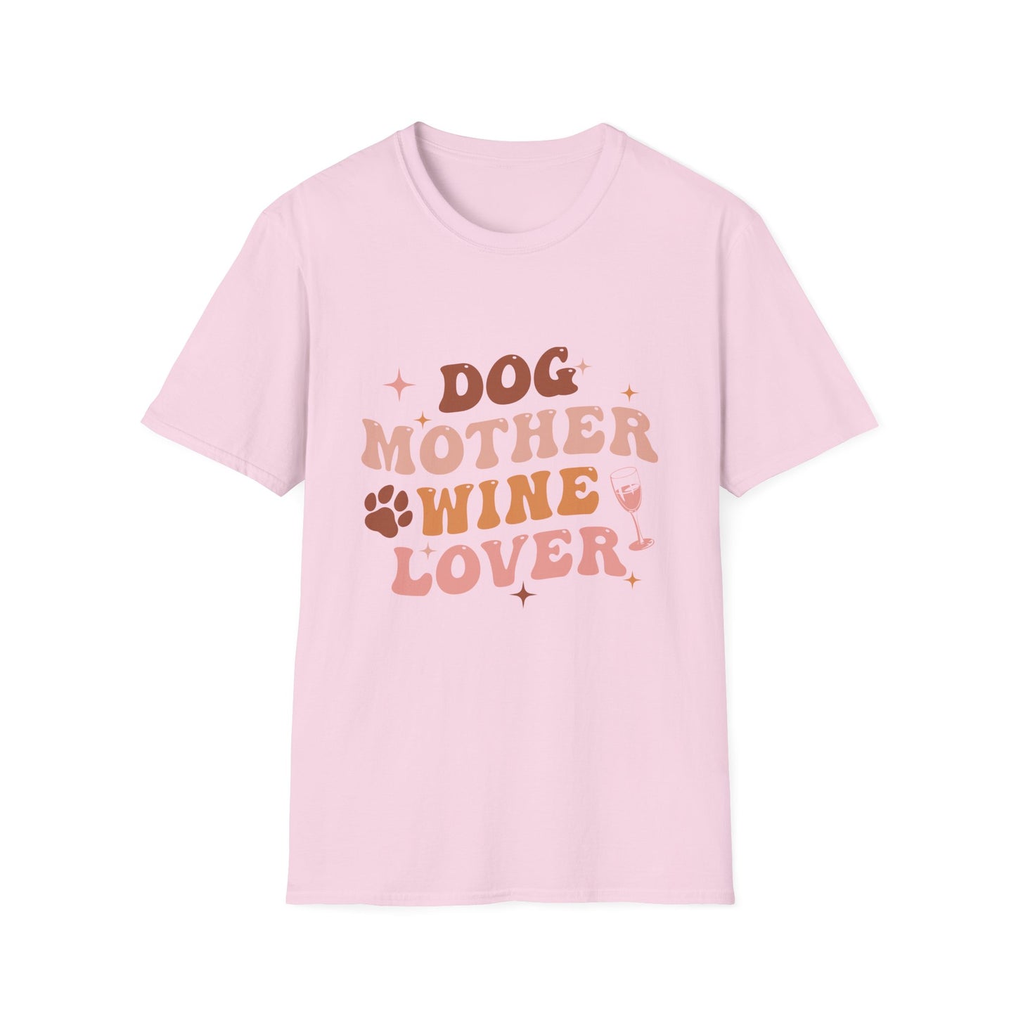 Dog Mother Women's Softstyle T-Shirt - Pet Lovers Tee