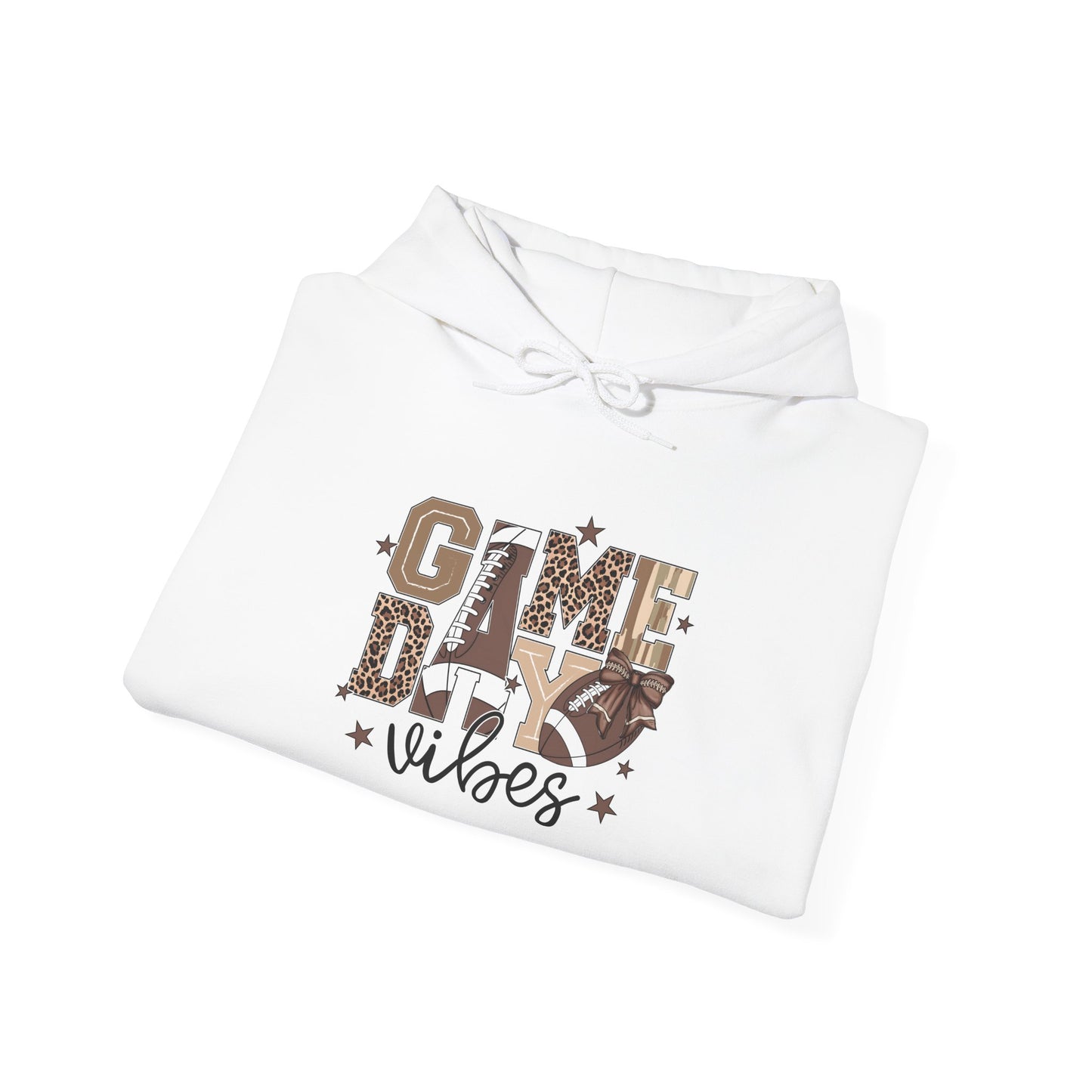 Game Day Vibes Womens Hoodie, Sports Sweatshirt, Fall Fashion, Comfy Gift for Her, Tailgating Apparel, Cheerleader Outfit