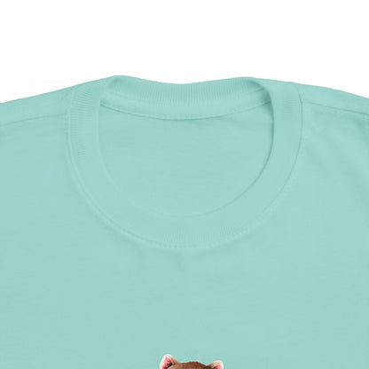 Toddler Tee — Cute Kitten Driving Toy Car Graphic Kids Shirt