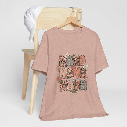 MAMA Animal Print Tee