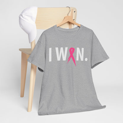 T-Shirt — I WN Pink Ribbon Cancer Awareness Tee