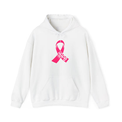 Breast Cancer Awareness Ribbon Hoodie — Pink Hope Support Sweatshirt