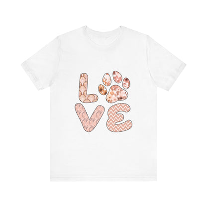 Love Paw Print Tee