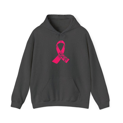 Breast Cancer Awareness Ribbon Hoodie — Pink Hope Support Sweatshirt