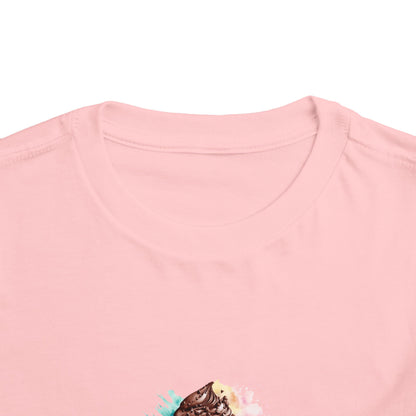 Toddler Tee — Watercolor Ice Cream Cone Kids Shirt