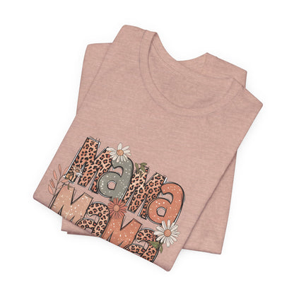 MAMA Animal Print Tee