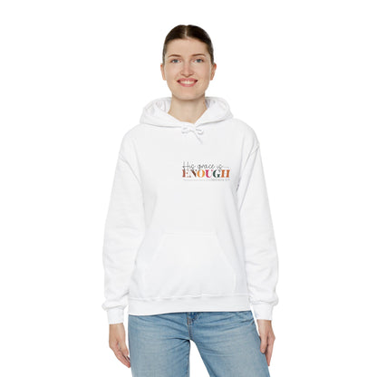 Christian Faith Unisex Hoodie - Your Grace Is Enough Design