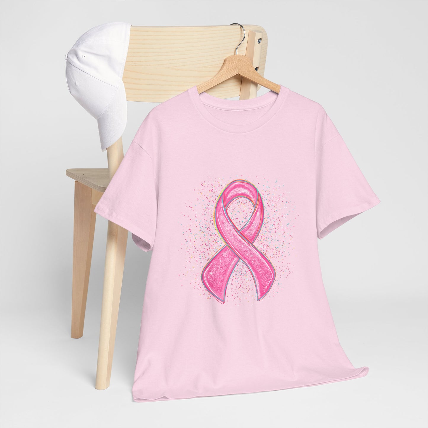 Breast Cancer Awareness Pink Ribbon T-Shirt