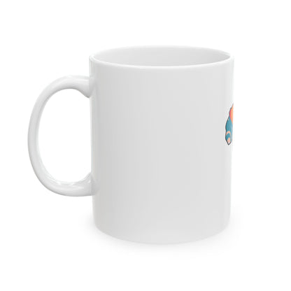 Africa Map Ceramic Mug — Colorful Afrocentric Pattern Coffee Cup (11oz, 15oz)