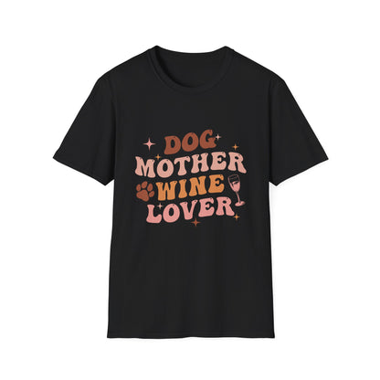 Dog Mother Women's Softstyle T-Shirt - Pet Lovers Tee