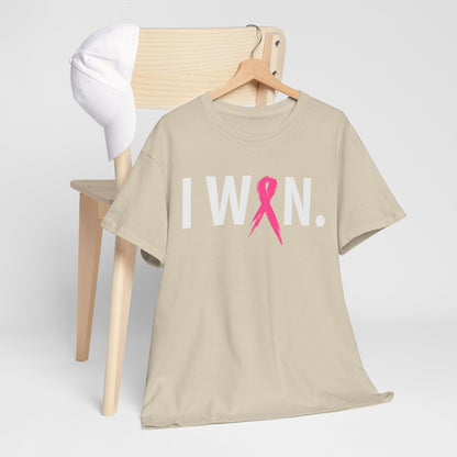 T-Shirt — I WN Pink Ribbon Cancer Awareness Tee