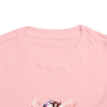 Toddler Tee — Colorful Melting Popsicle Art Kids T-Shirt