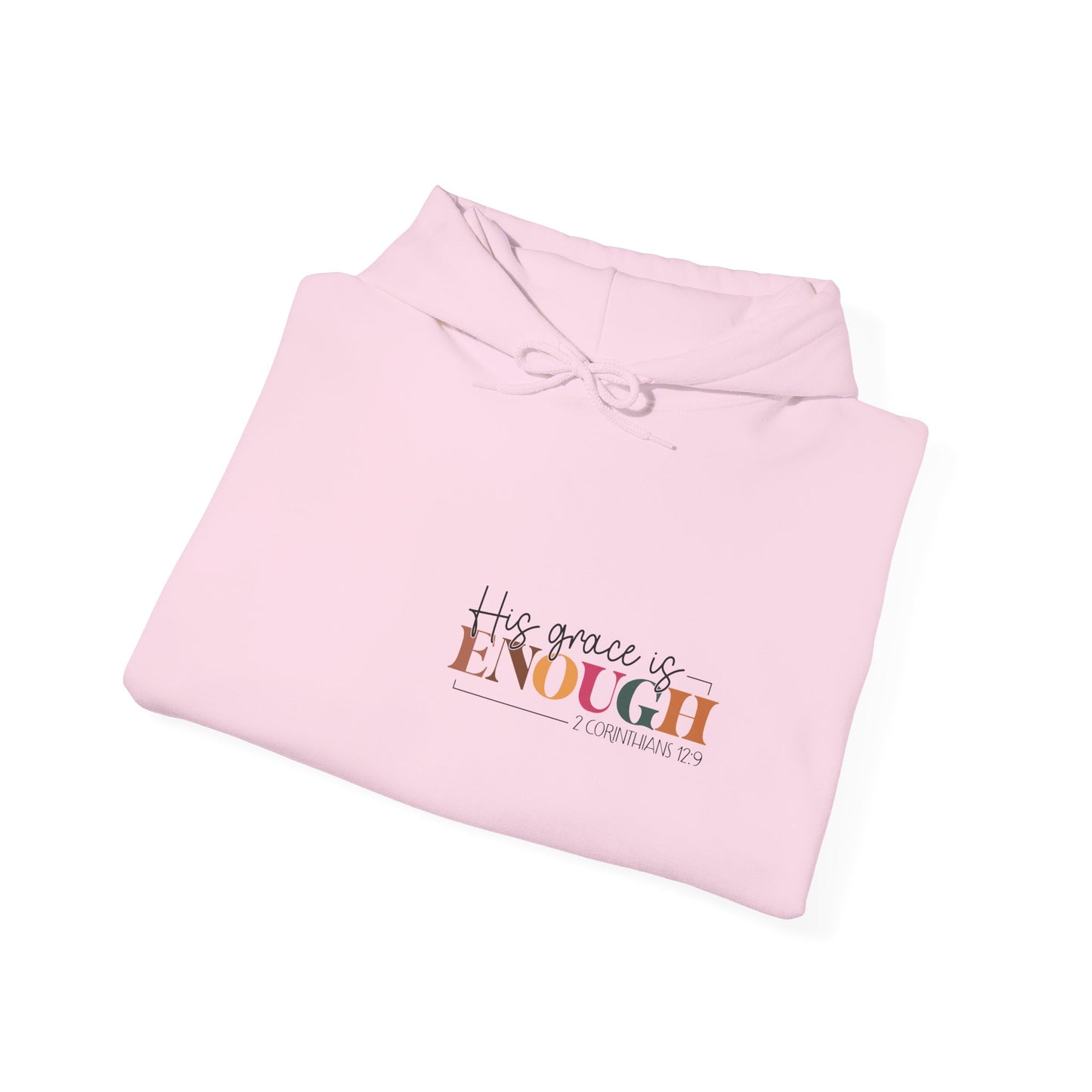 Christian Faith Unisex Hoodie - Your Grace Is Enough Design