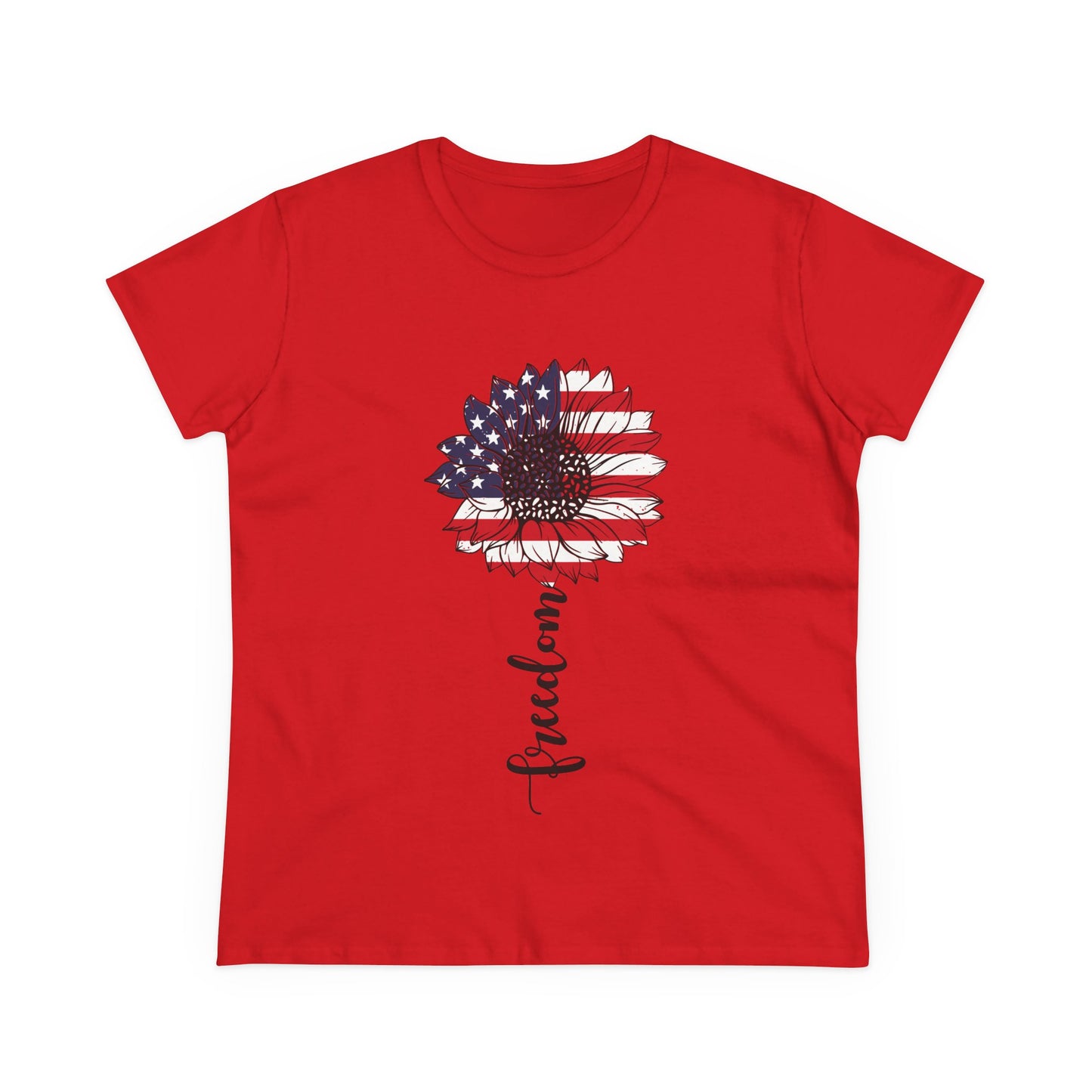 Patriotic Flower Tee