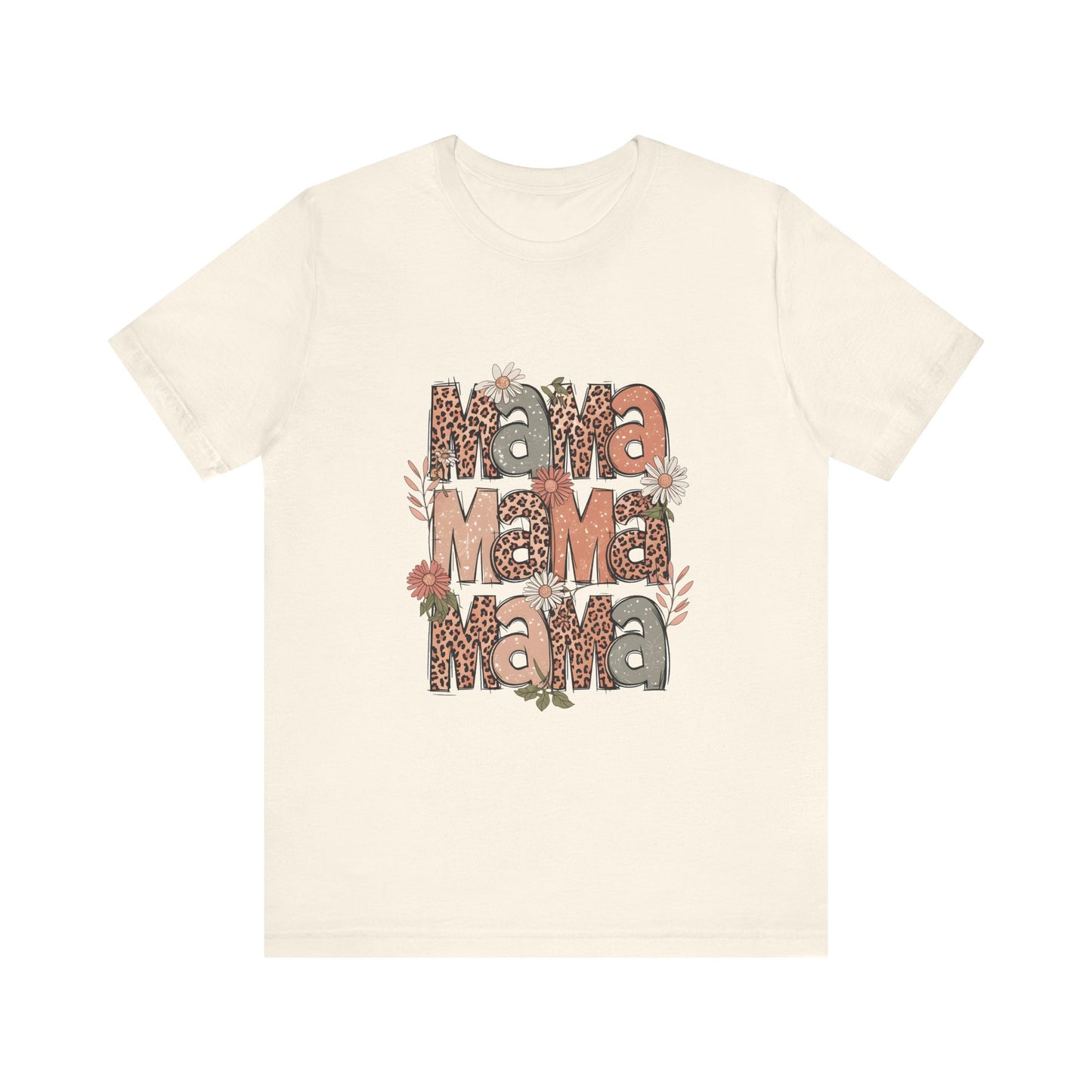 MAMA Animal Print Tee