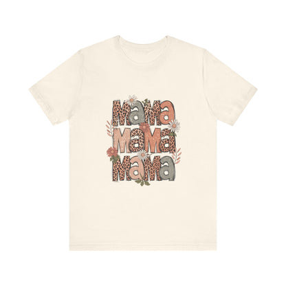 MAMA Animal Print Tee