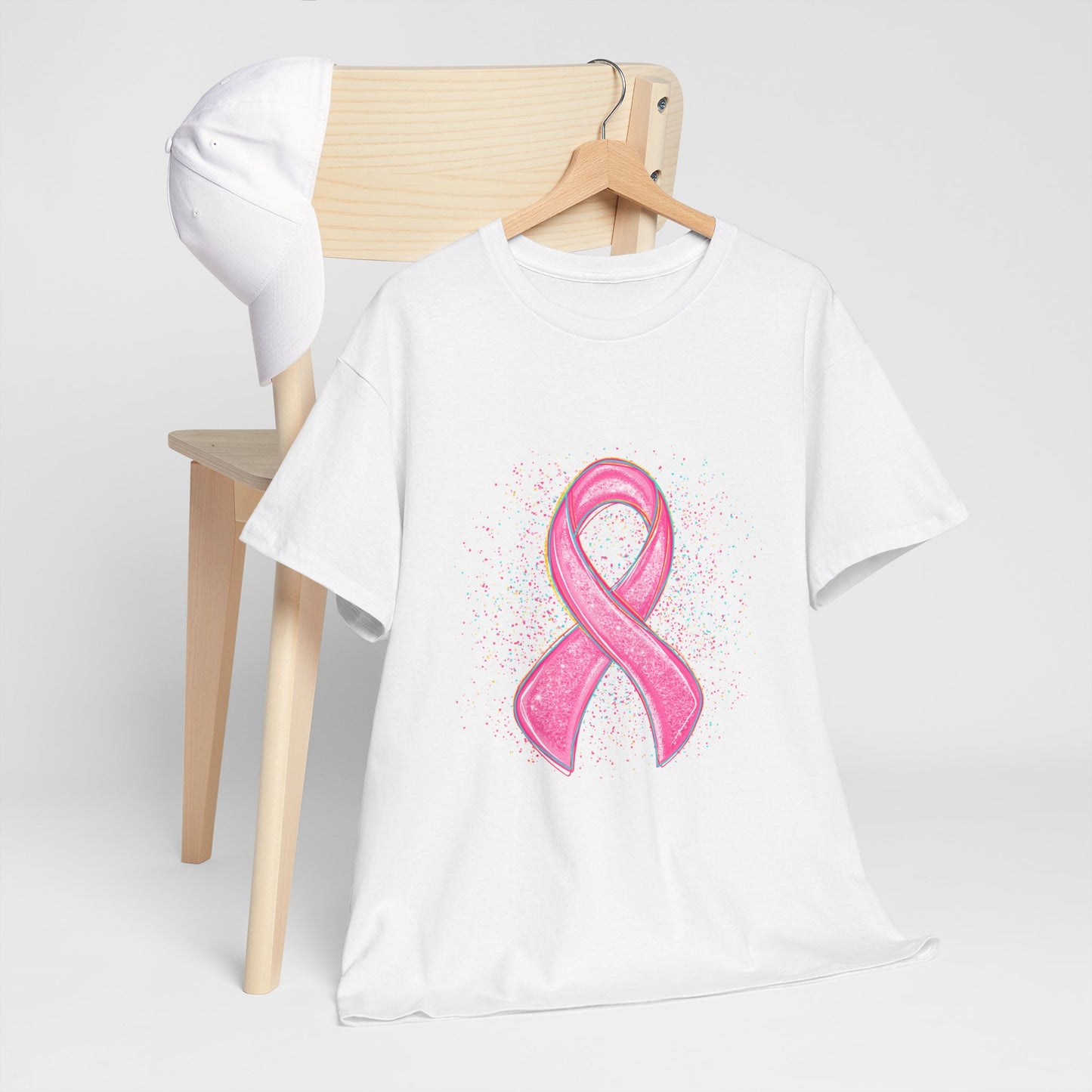 Breast Cancer Awareness Pink Ribbon T-Shirt
