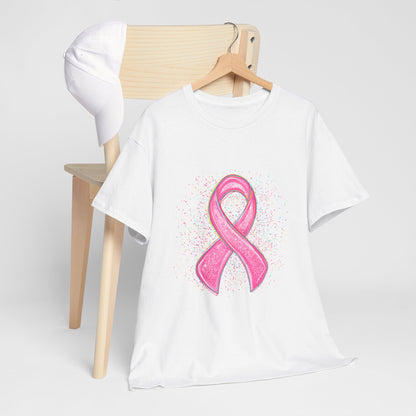 Breast Cancer Awareness Pink Ribbon T-Shirt