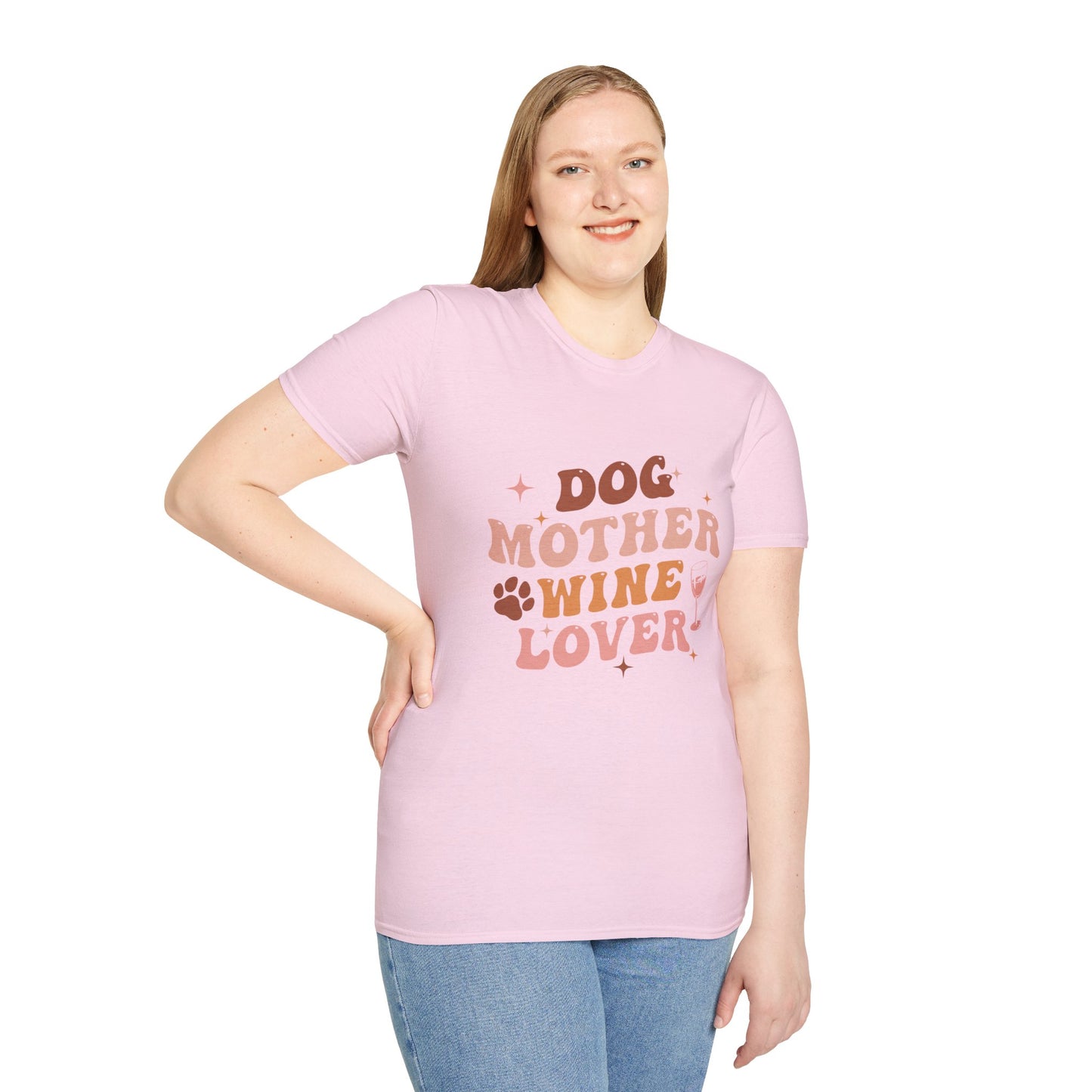 Dog Mother Women's Softstyle T-Shirt - Pet Lovers Tee