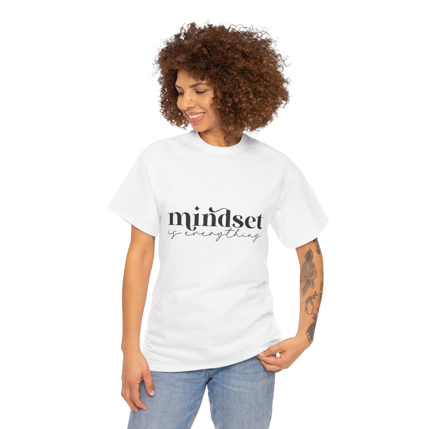"Mindset is Everything" Unisex Heavy Cotton Tee