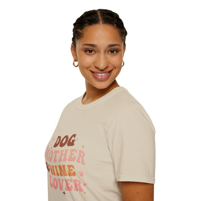 Dog Mother Women's Softstyle T-Shirt - Pet Lovers Tee