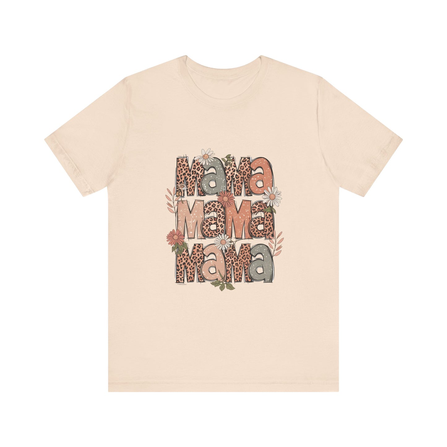 MAMA Animal Print Tee