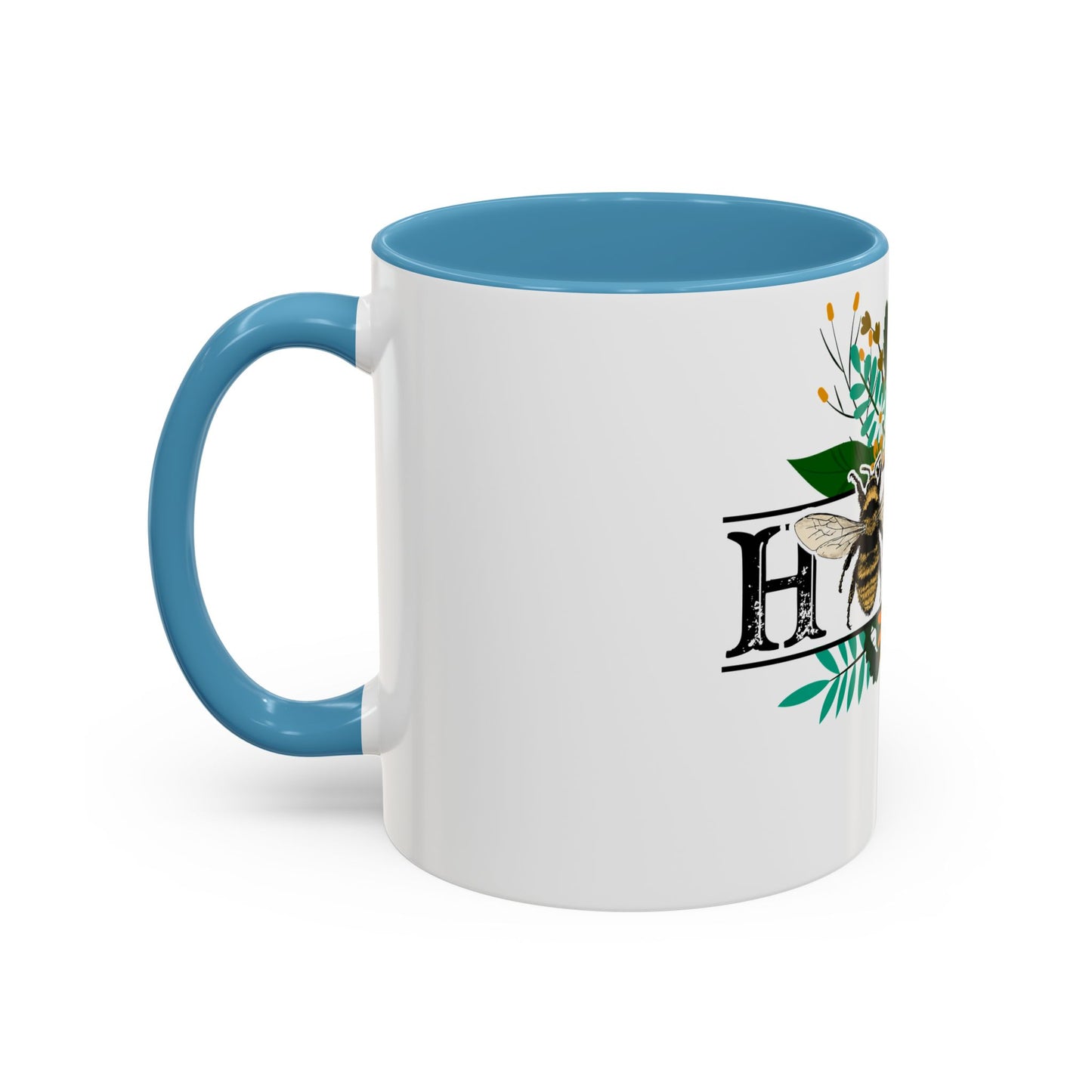 "Bee" Happy Accent Coffee Mug (11, 15oz)