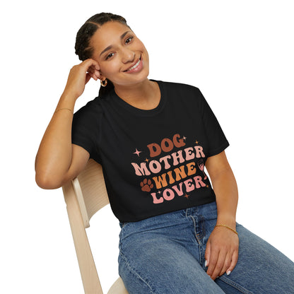 Dog Mother Women's Softstyle T-Shirt - Pet Lovers Tee