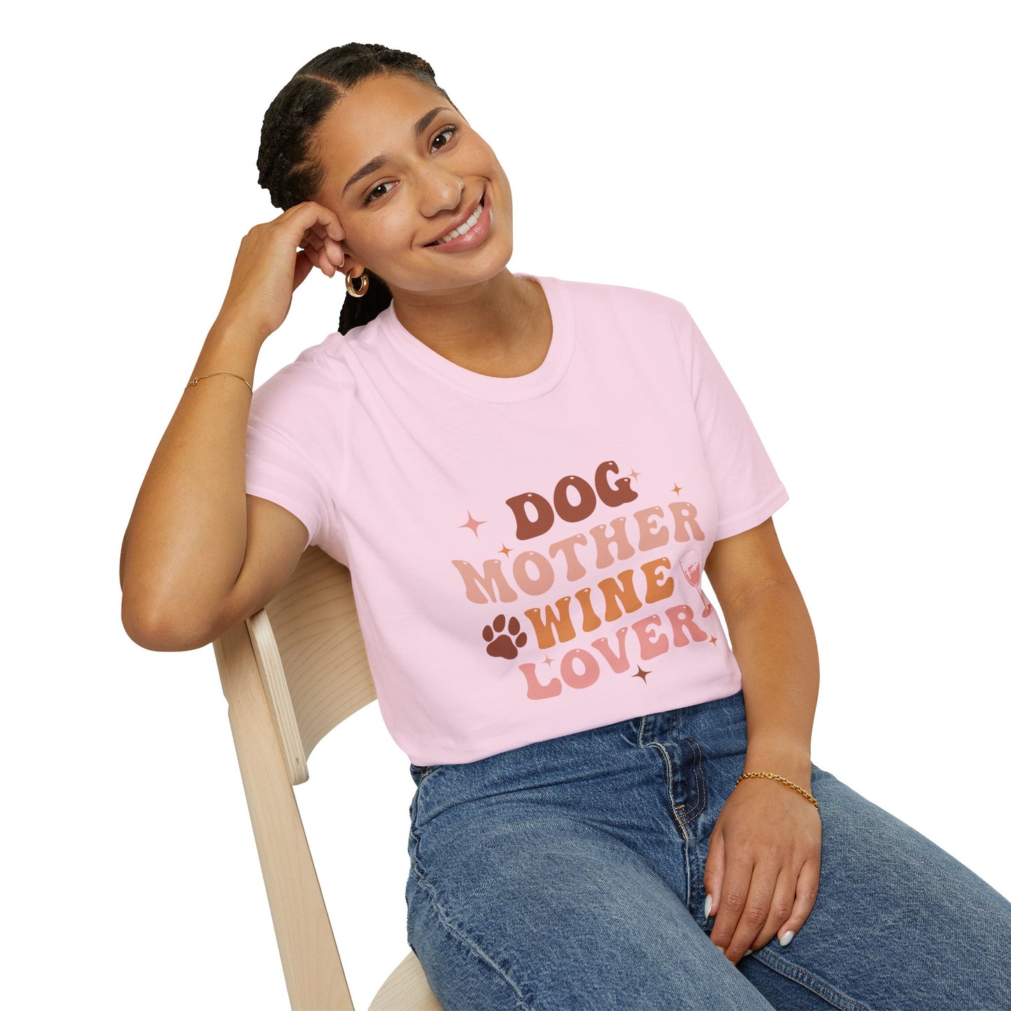 Dog Mother Women's Softstyle T-Shirt - Pet Lovers Tee