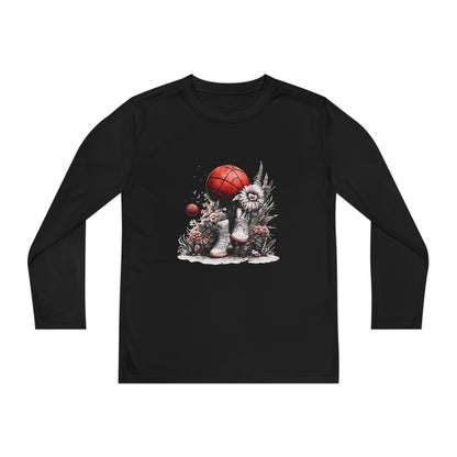 Youth Basketball Tee - Daisies & Sneakers Design