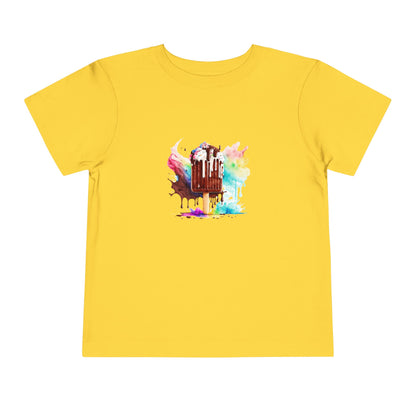 Toddler Tee — Colorful Melting Popsicle Art Kids T-Shirt
