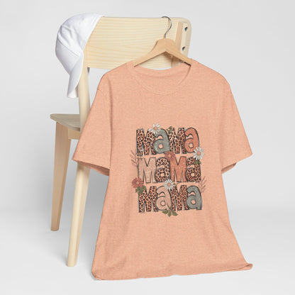 MAMA Animal Print Tee