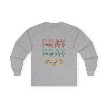 "Pray" Unisex Ultra Cotton Long Sleeve Tee