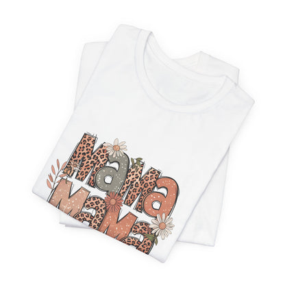 MAMA Animal Print Tee