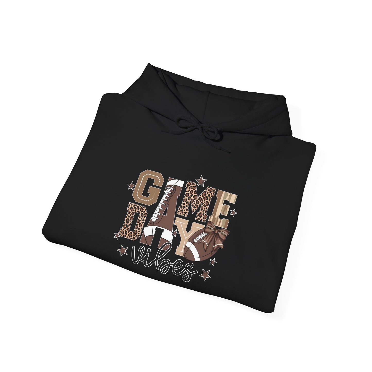 Game Day Vibes Womens Hoodie, Sports Sweatshirt, Fall Fashion, Comfy Gift for Her, Tailgating Apparel, Cheerleader Outfit
