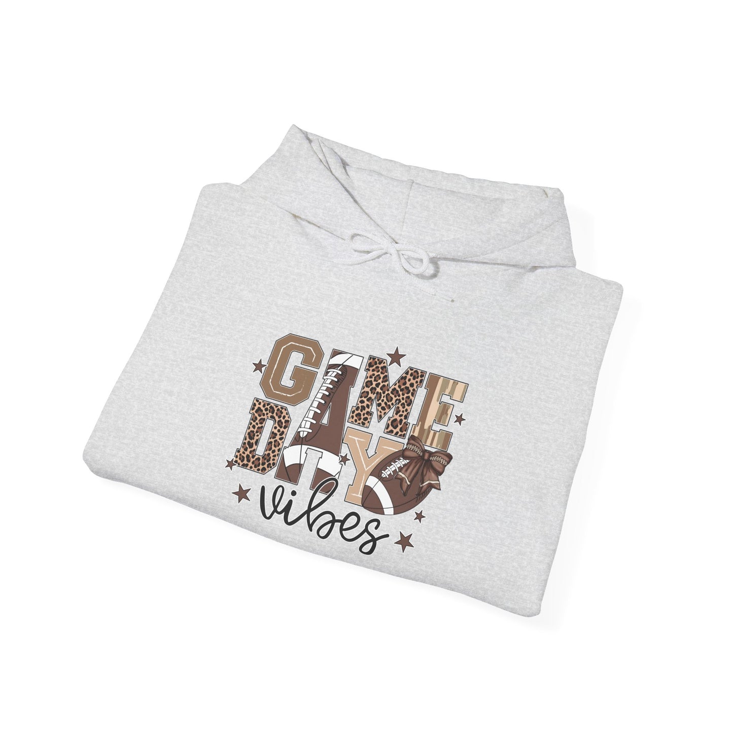 Game Day Vibes Womens Hoodie, Sports Sweatshirt, Fall Fashion, Comfy Gift for Her, Tailgating Apparel, Cheerleader Outfit