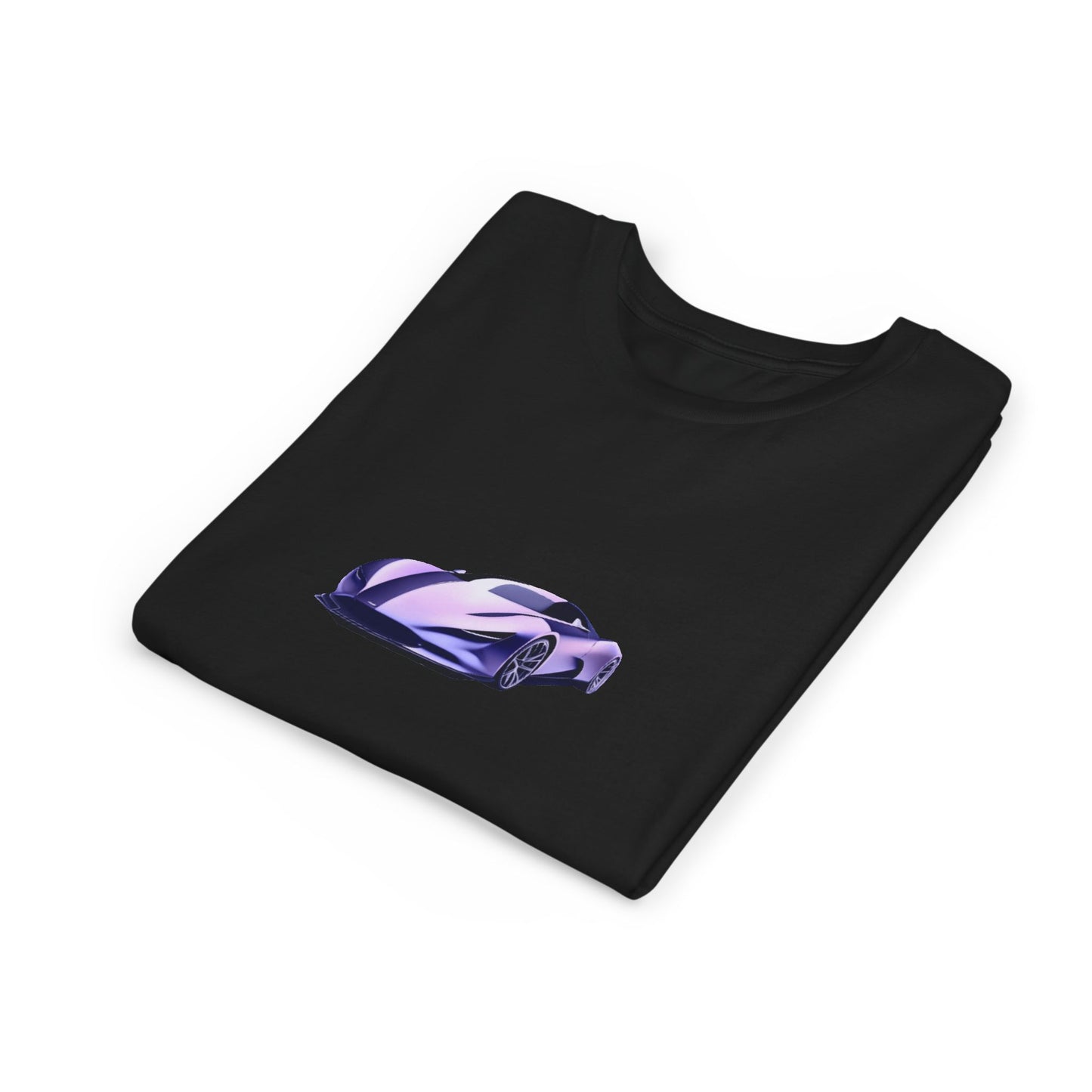 Race Car Tee — Purple Sports Car Youth T-Shirt