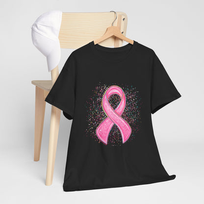 Breast Cancer Awareness Pink Ribbon T-Shirt