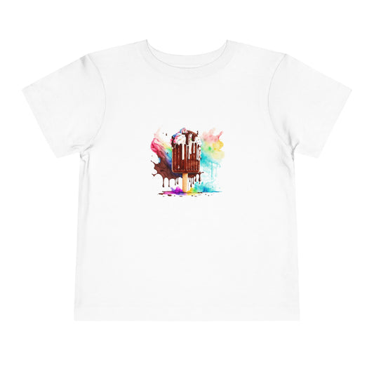 Toddler Tee — Colorful Melting Popsicle Art Kids T-Shirt