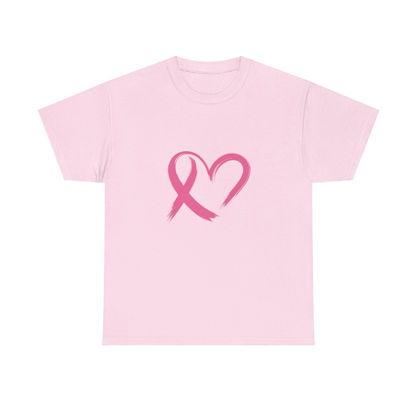 Pink Ribbon Heart Tee