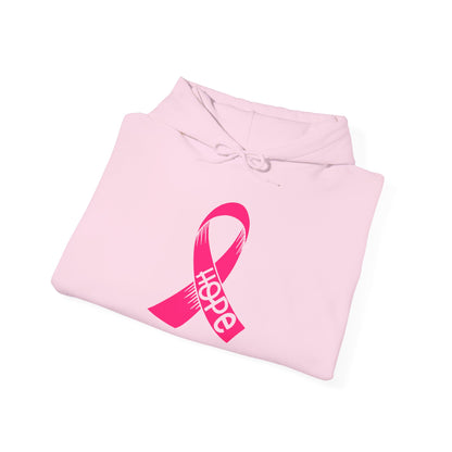 Breast Cancer Awareness Ribbon Hoodie — Pink Hope Support Sweatshirt