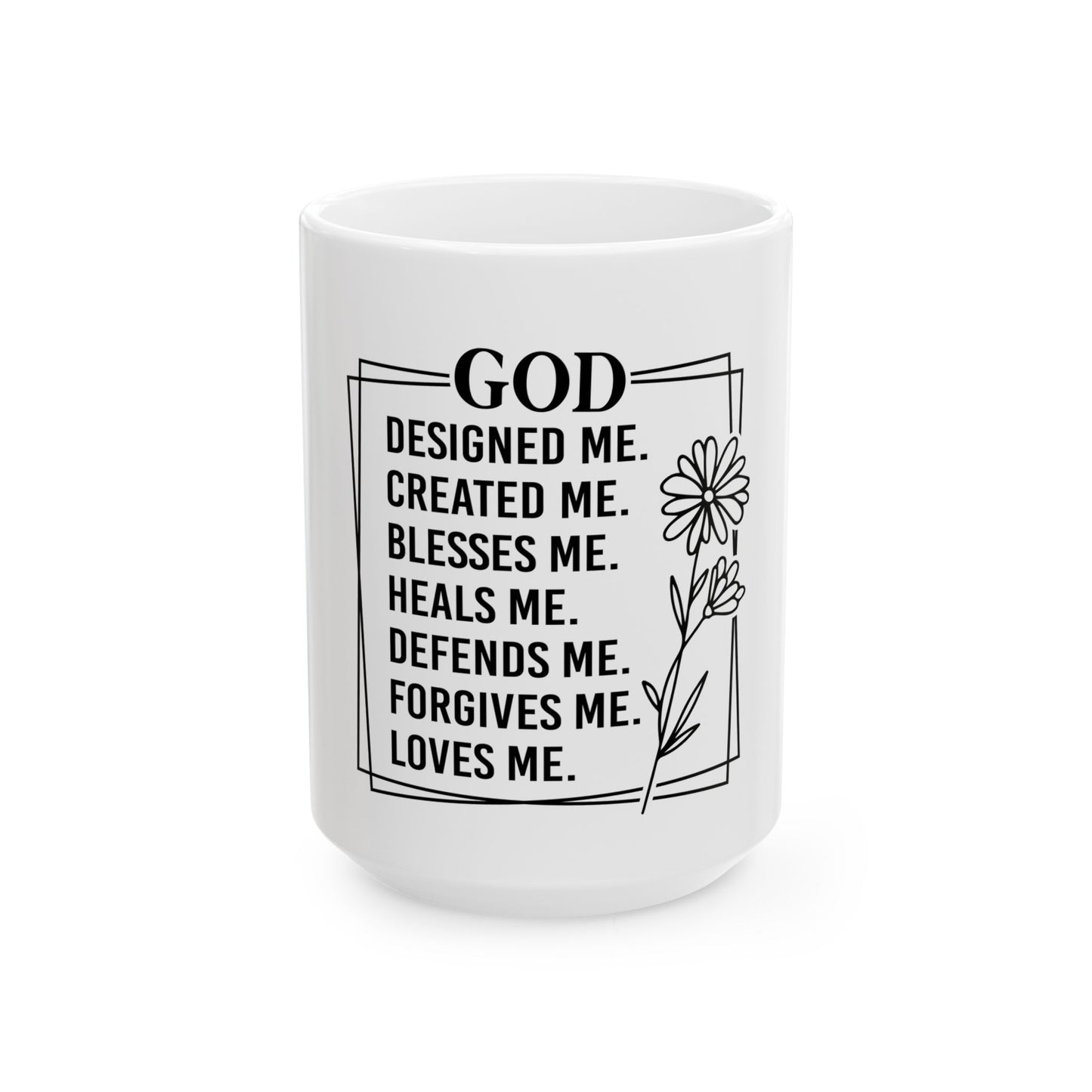 Faithful Ceramic Mug, (11oz, 15oz)