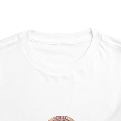 Toddler Rainbow Hearts Tee — Cute Boho Rainbow Short Sleeve Shirt for Kids