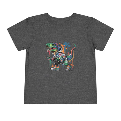 Toddler Tee — Colorful Graffiti T-Rex Dinosaur Shirt for Kids