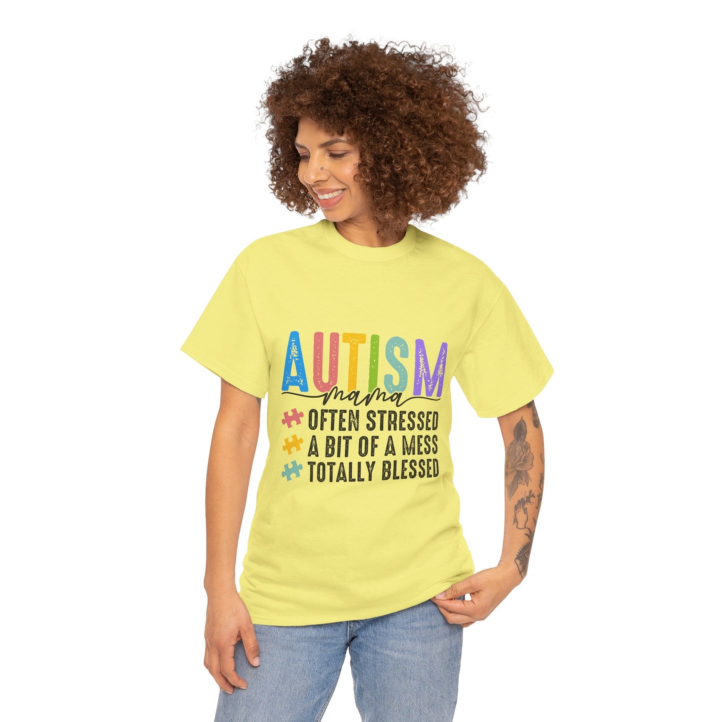 Autism Heavy Cotton Tee