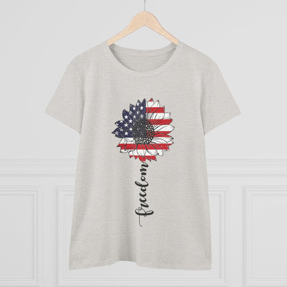 Patriotic Flower Tee