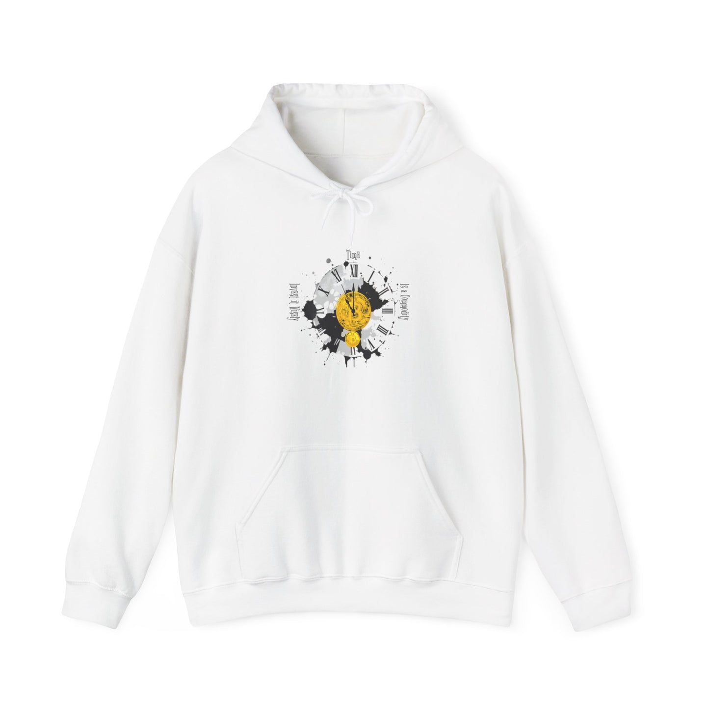 Time Is A Commodity Hooded Sweatshirt