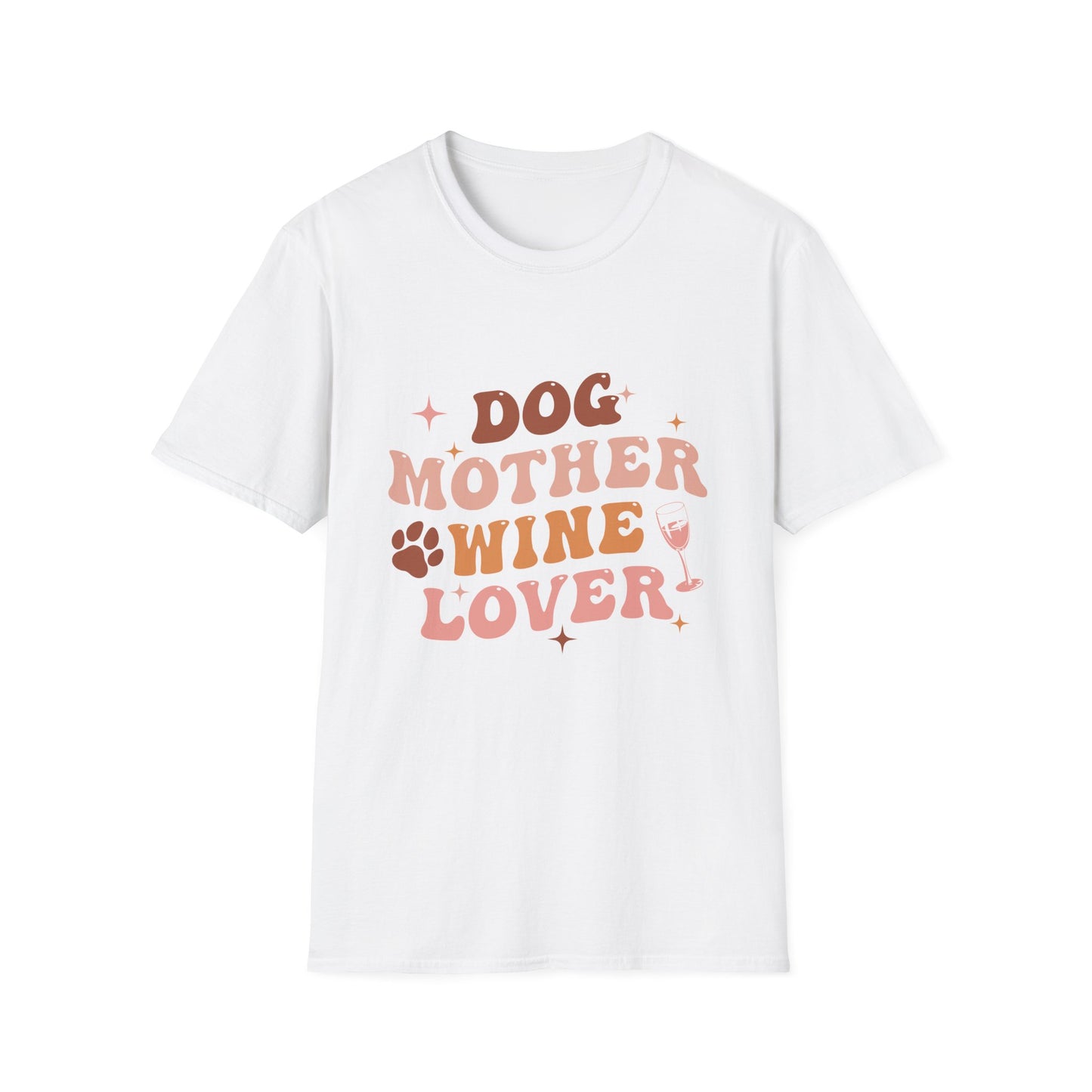 Dog Mother Women's Softstyle T-Shirt - Pet Lovers Tee