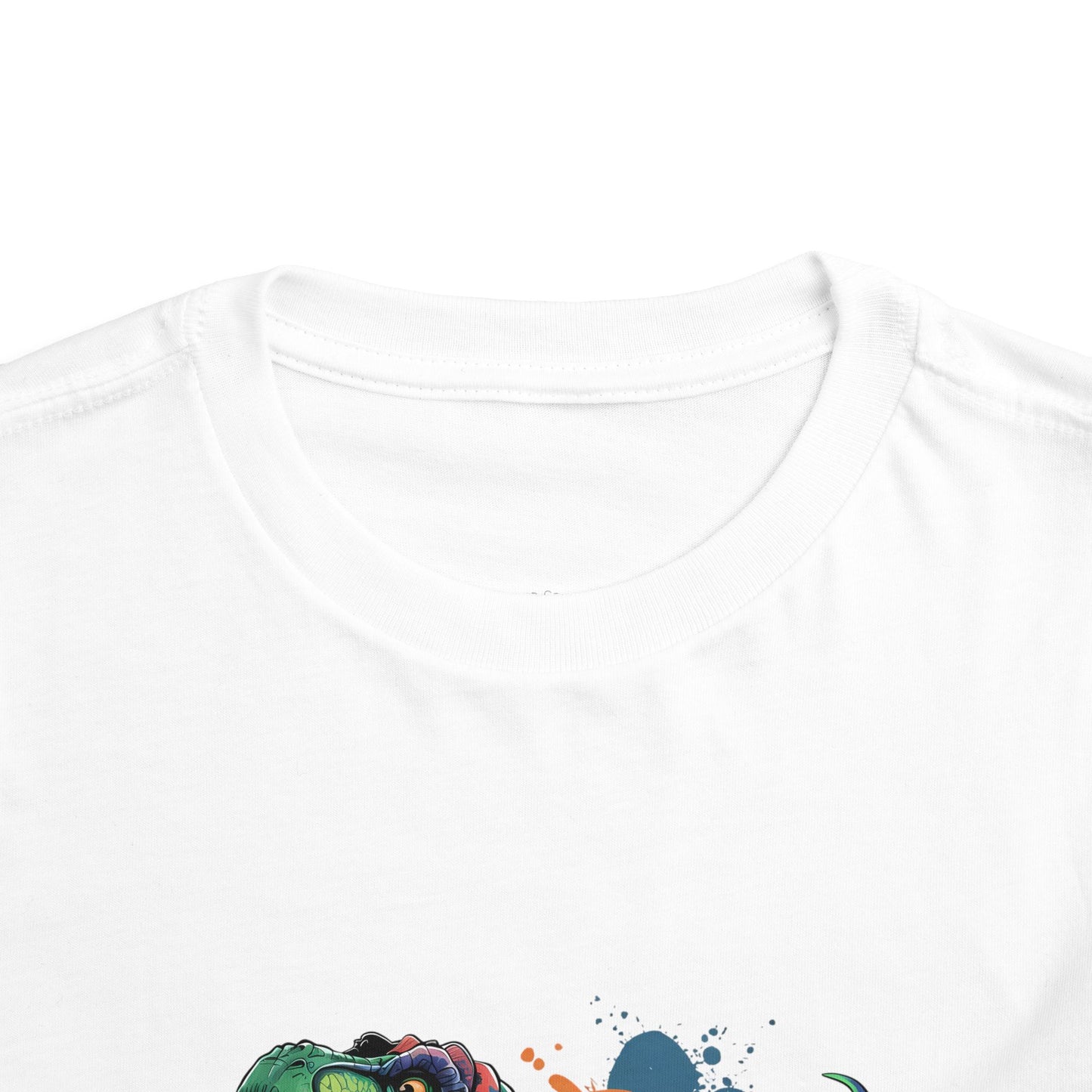 Toddler Tee — Colorful Graffiti T-Rex Dinosaur Shirt for Kids